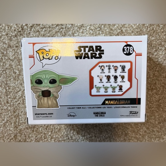 Baby Yoda Star Wars Funko Pop #378 NIB - Picture 3 of 7